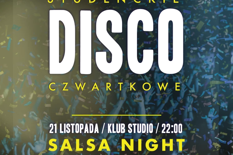 Klub Studio - Czwartkowa Dyskoteka Studencka: Salsa Night klubstudio - Czwartkowa Dyskoteka Studencka: Salsa Night