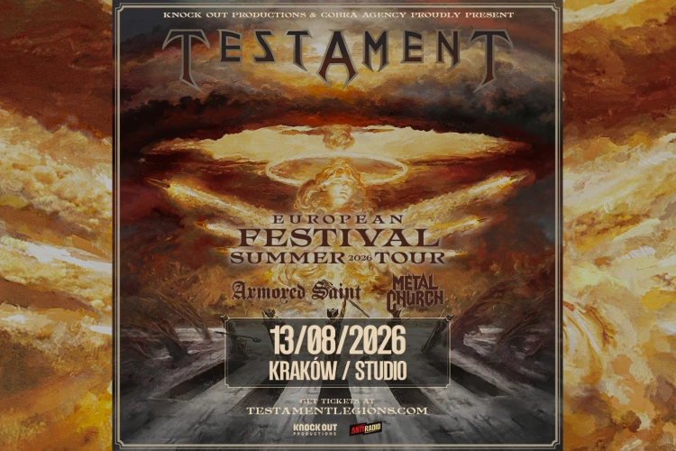 klubstudio - Testament + Armored Saint, Metal Church