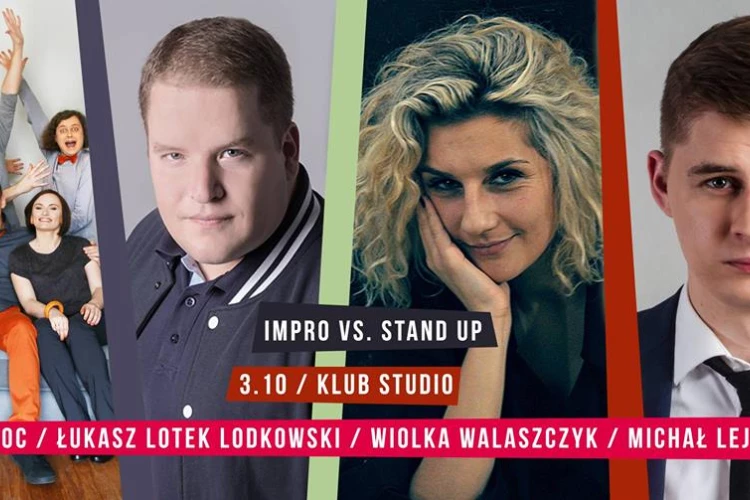 Klub Studio - Impro vs Stand Up: Ad-Hoc / Lodkowski / Walaszczyk / Leja klubstudio - Impro vs Stand Up: Ad-Hoc / Lodkowski / Walaszczyk / Leja