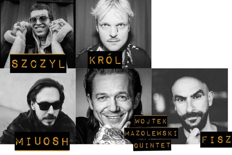 Klub Studio - WOJTEK MAZOLEWSKI QUINTET & FISZ/KRÓL/MIUOSH/SZCZYL TOUR 2022 klubstudio - WOJTEK MAZOLEWSKI QUINTET & FISZ/KRÓL/MIUOSH/SZCZYL TOUR 2022