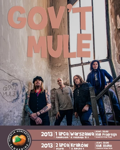 Klub Studio - GOV'T MULE klubstudio - GOV'T MULE
