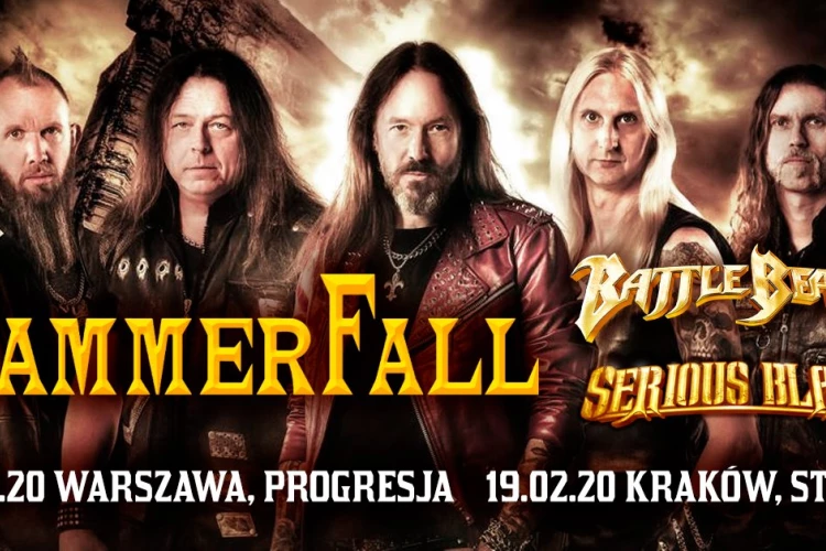 Klub Studio - Hammerfall + Battle Beast + Serious Black klubstudio - Hammerfall + Battle Beast + Serious Black