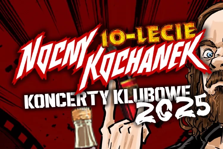 Klub Studio - Nocny Kochanek 10-lecie - Trasa klubowa 2025 klubstudio - Nocny Kochanek 10-lecie - Trasa klubowa 2025